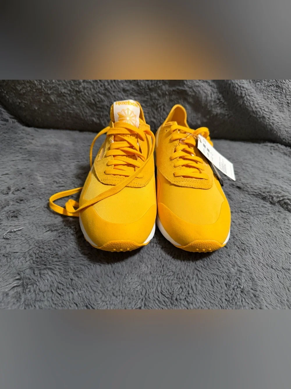 Reebok bright yellow